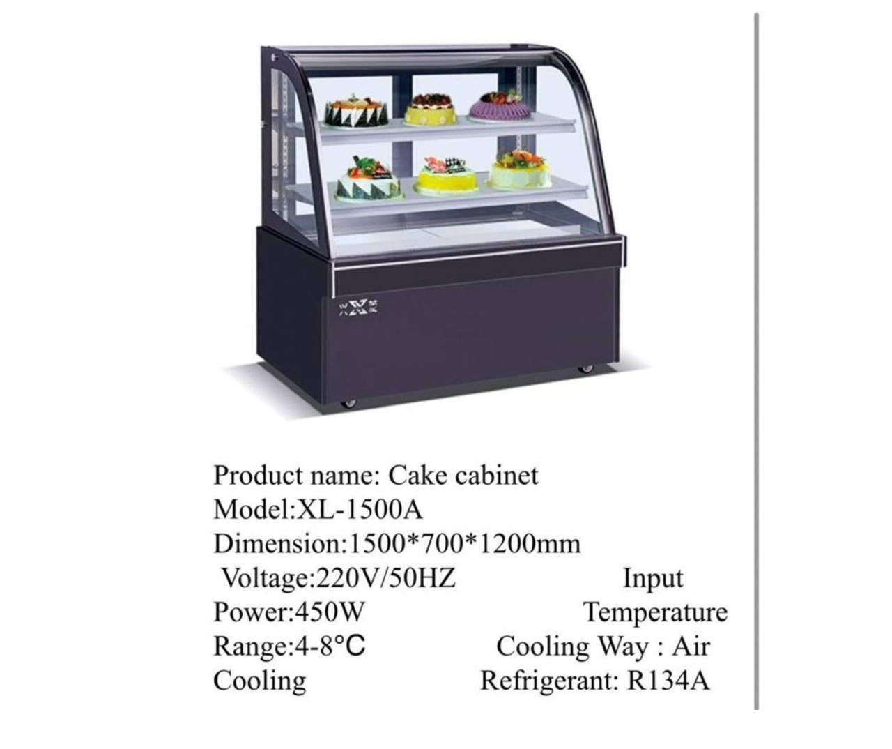Cake Display Curved