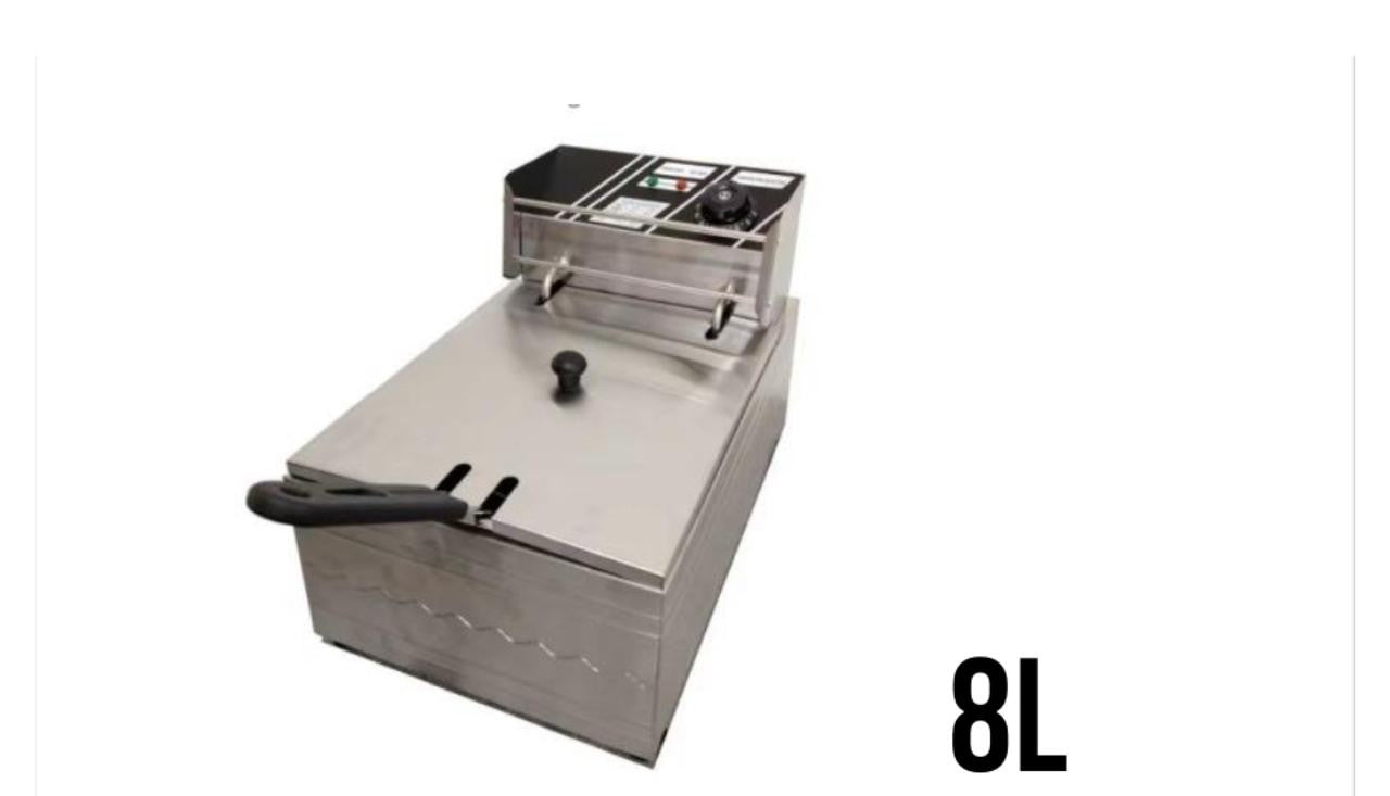 8L Electric Fryer Single
