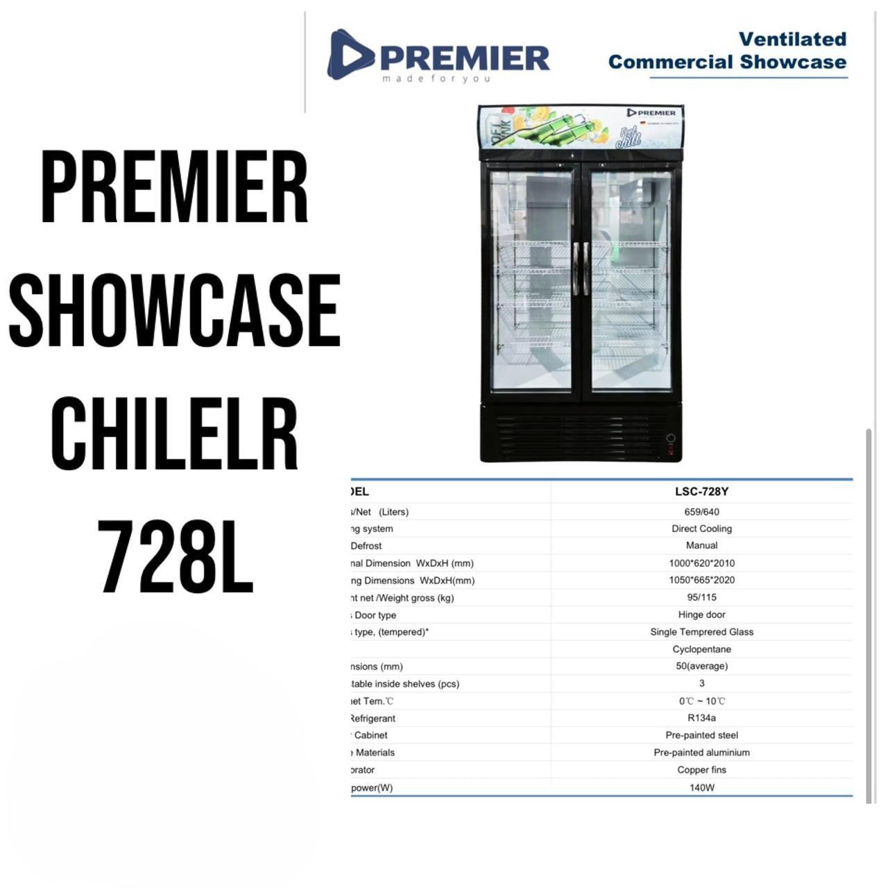 Showcase Chiller 728L