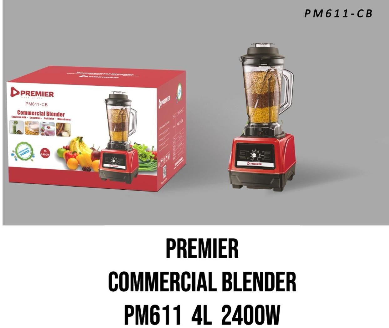 4L Commercial Blender