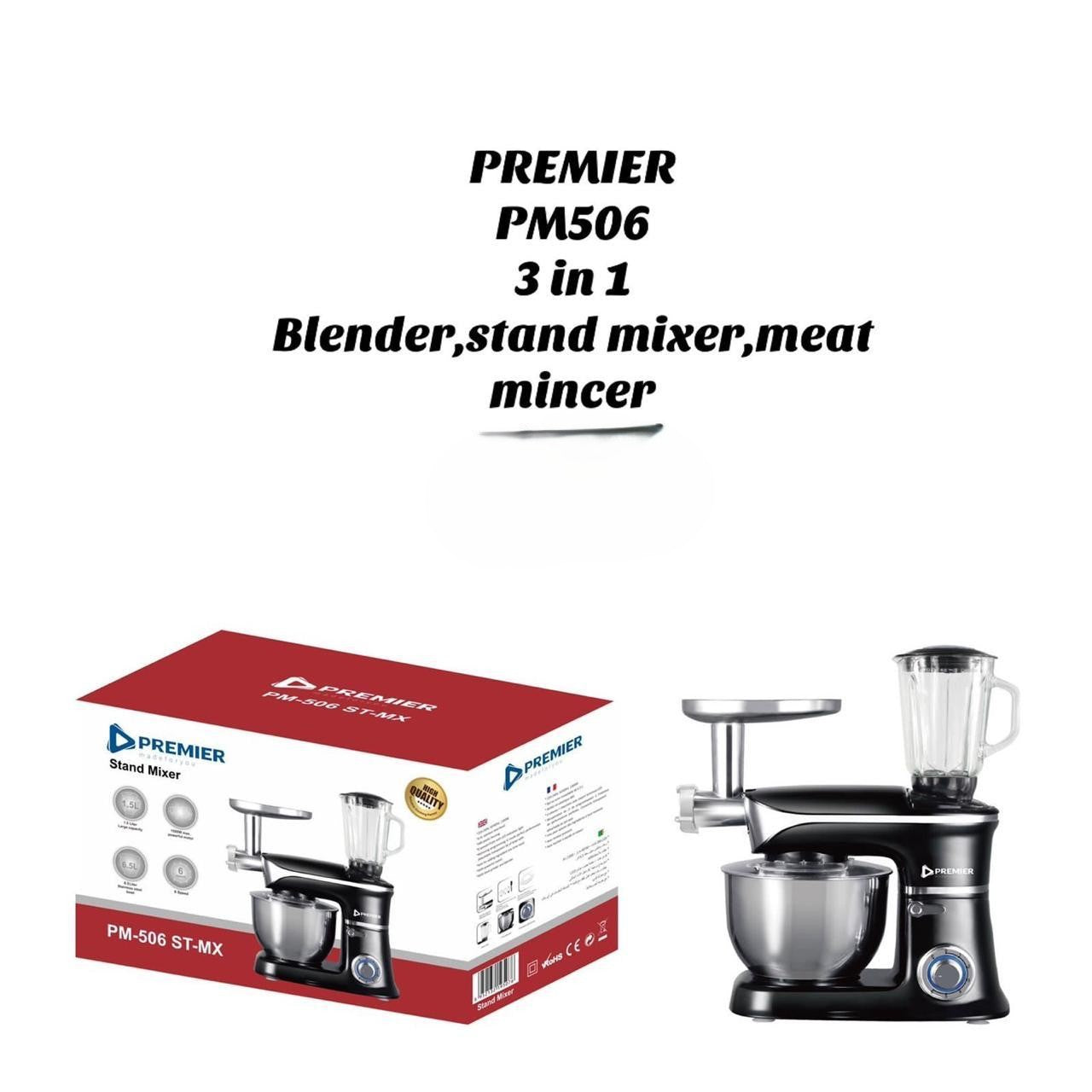 3 in 1- Blender, Stand Mixer, Meat Mincer