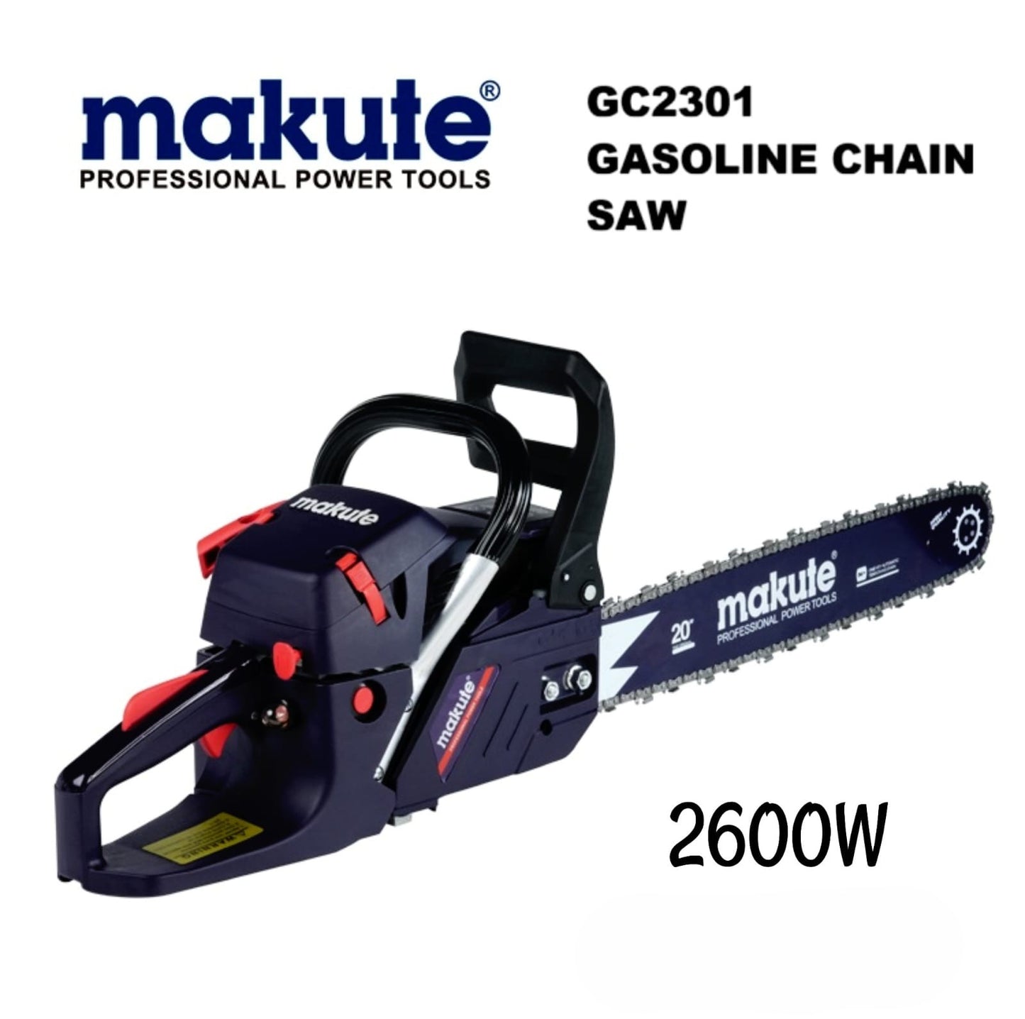 Gasoline Chain Saw 2600W