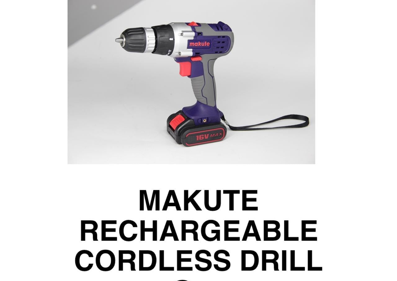 Makute Rechargable Cordless Drill 16V