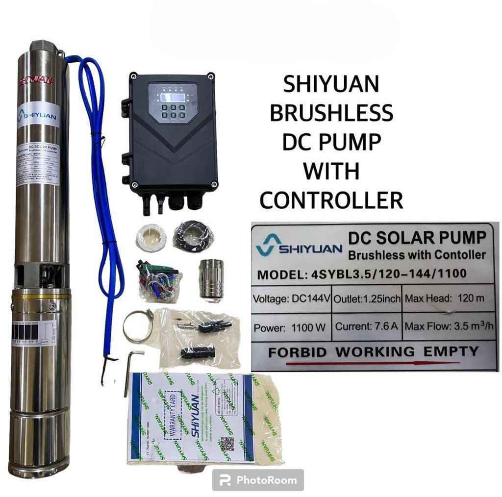 120M Shiyuan Brushless DC Pump with Controller