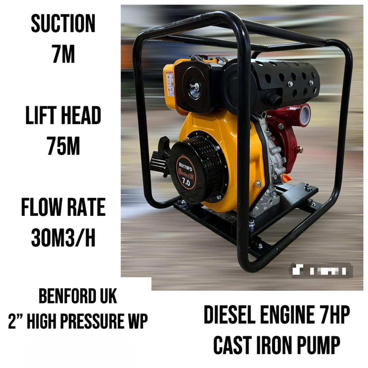 Benford Uk 2" High Pressure WP