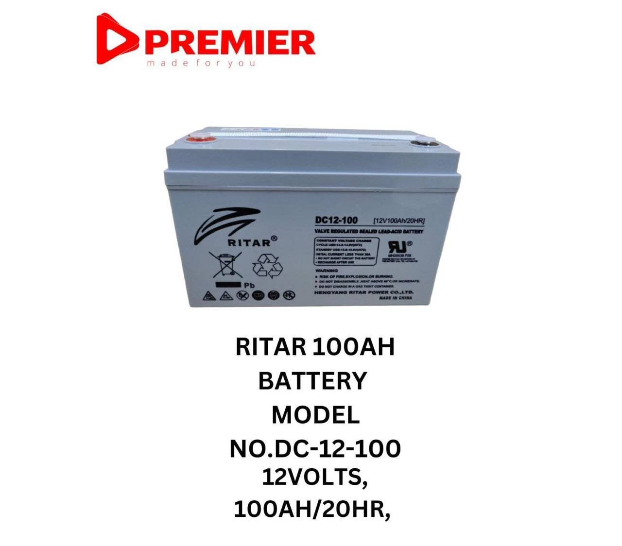 Ritar 100AH