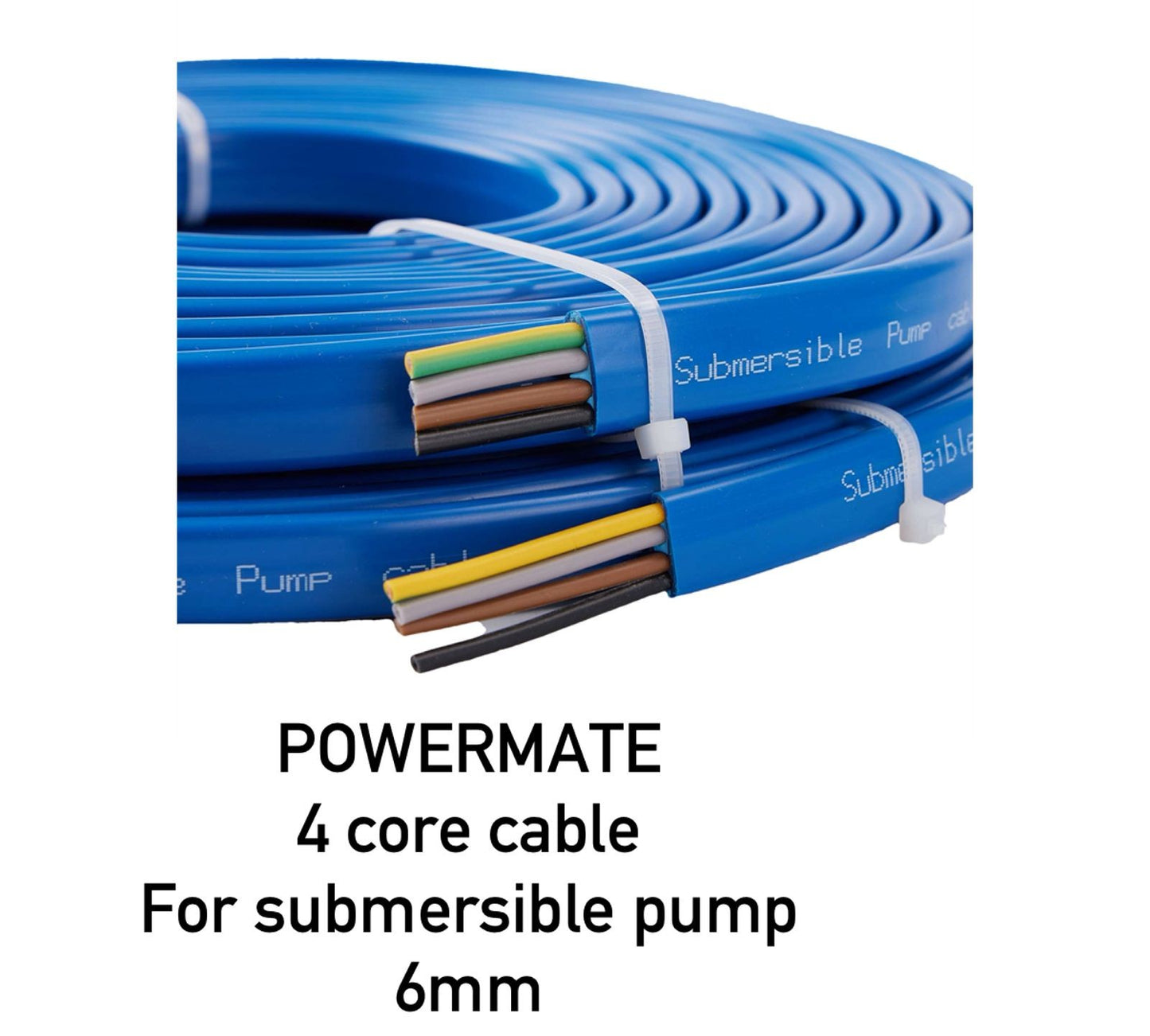 4 Core Cable for submersible pump 6mm