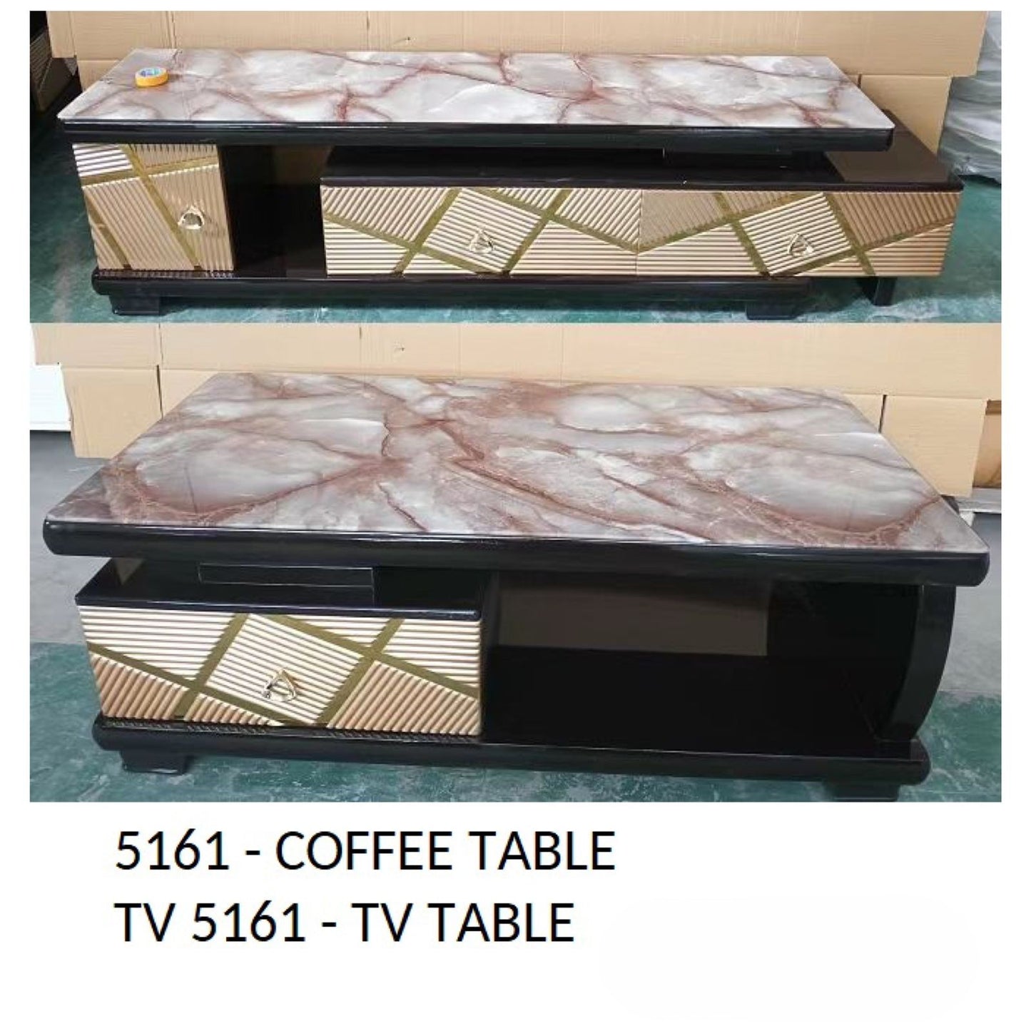Tv & Coffee Table Set Model 5161