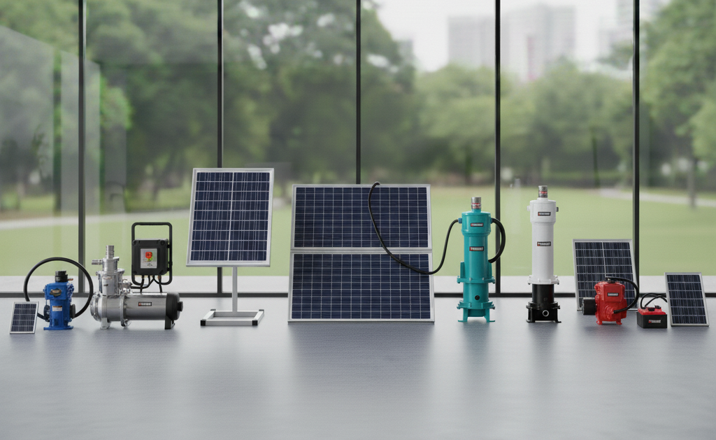 DC Solar Submersible Pumps