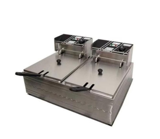 Double Fryer Commercial 6L+6L