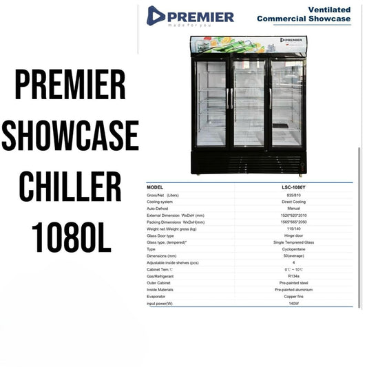 1080L Showcase Chiller