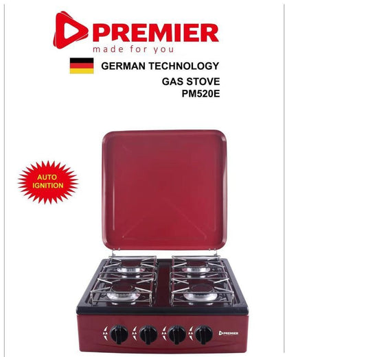 Premier 4 Burner Gas Stove