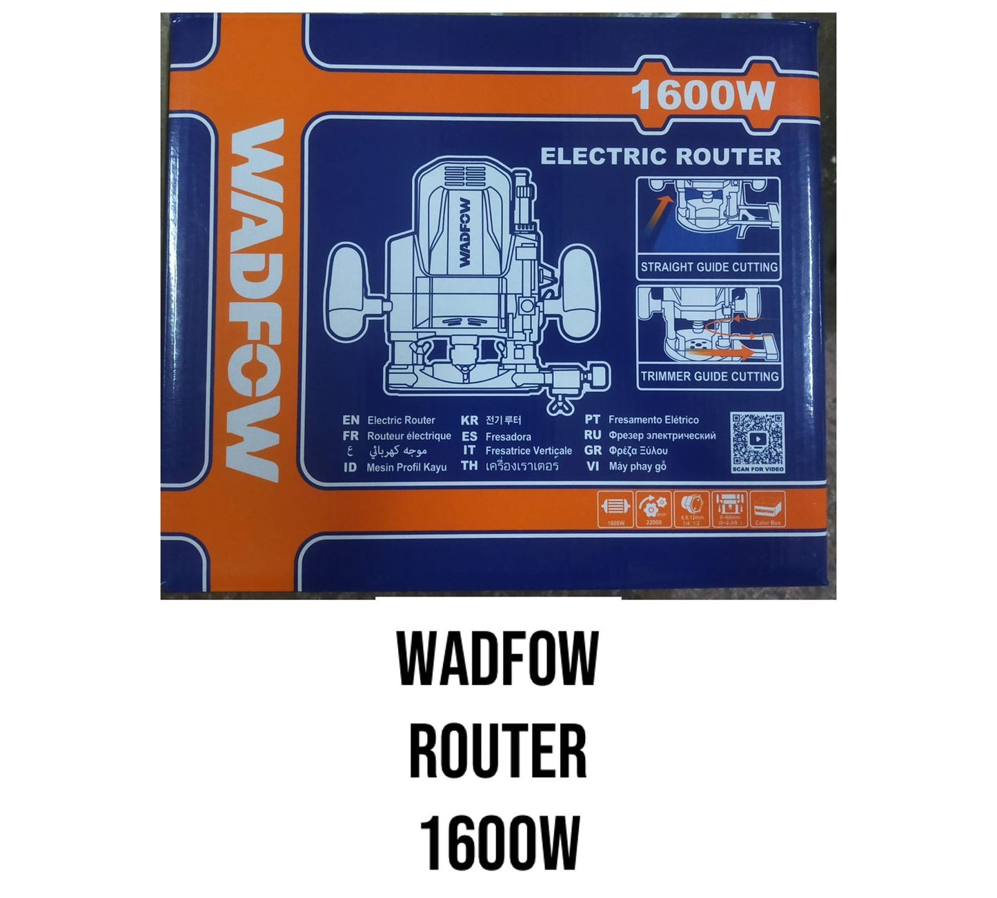 Wadfow Router 1600W