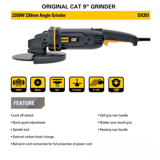 Cat 9" Grinder