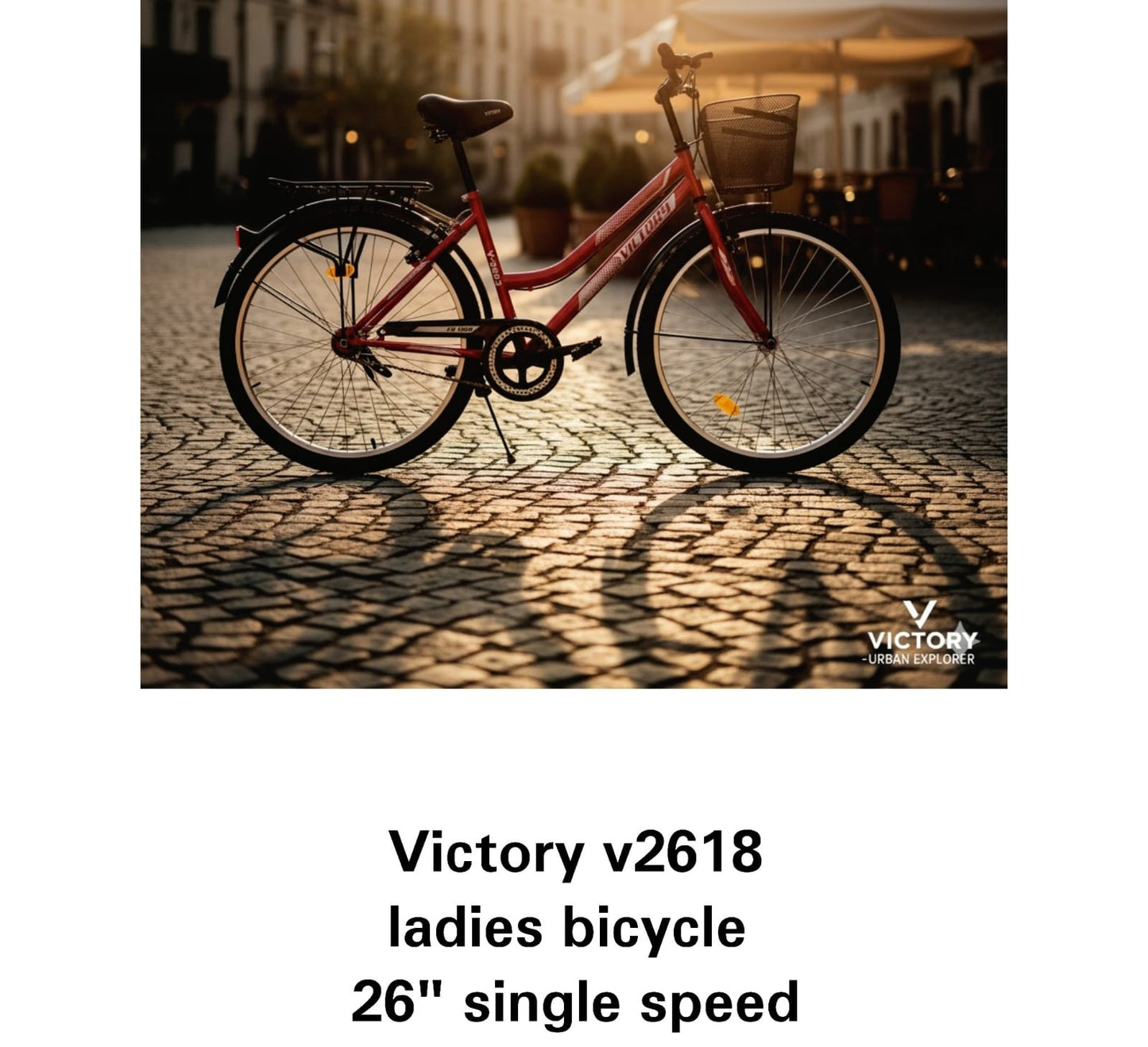 Victory V2618 26" Ladies Bicycle Single speed