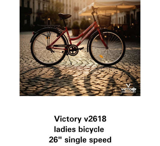 Victory V2618 26" Ladies Bicycle Single speed
