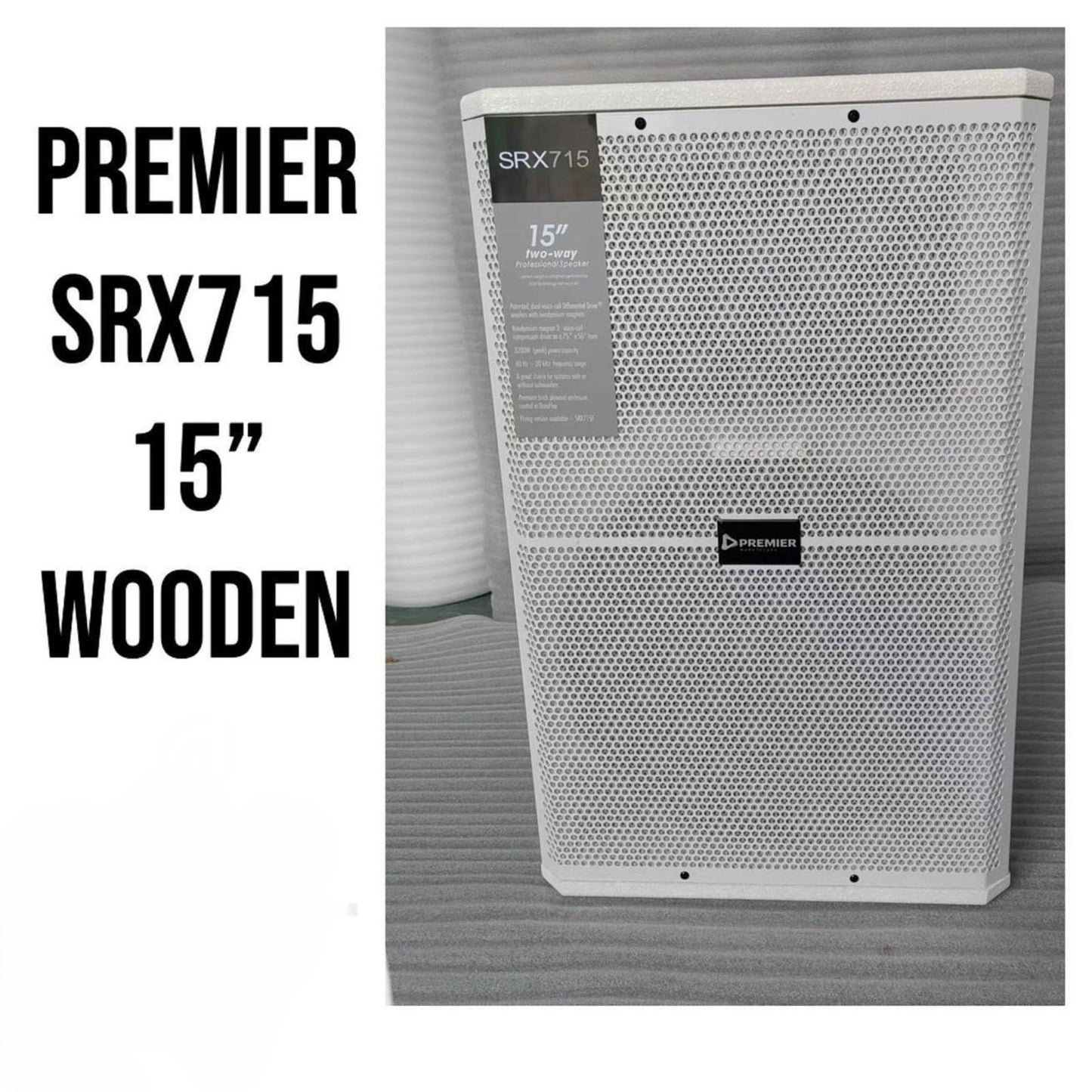 Premier SRX715 15" Wooden Speaker