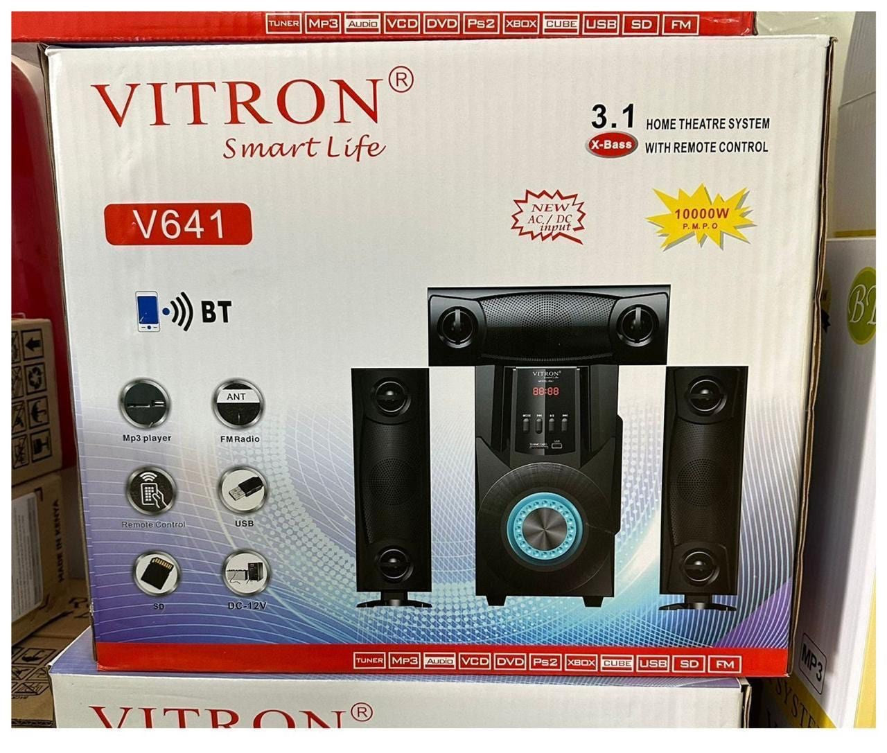 V641 Home Theatre System with Remote Control