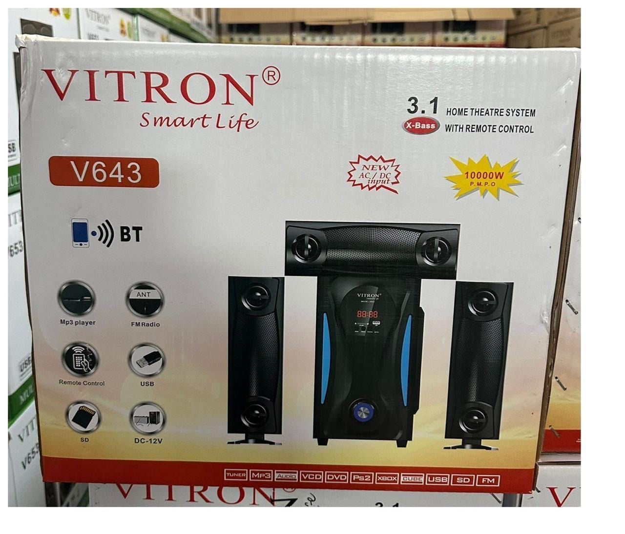 V643 Home Theatre System with Remote Control