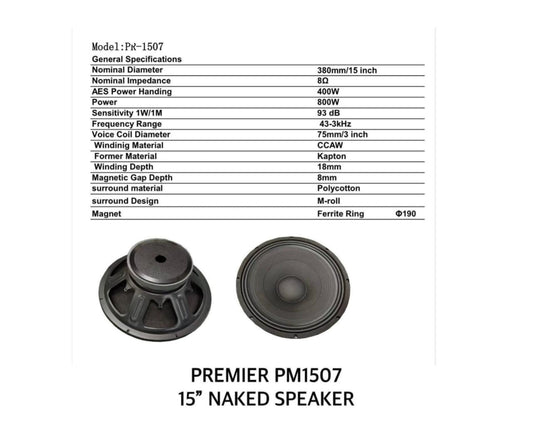 PM1507 Naked Speaker