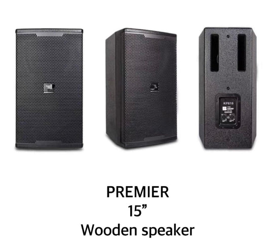 Premier 15" Wooden Speaker