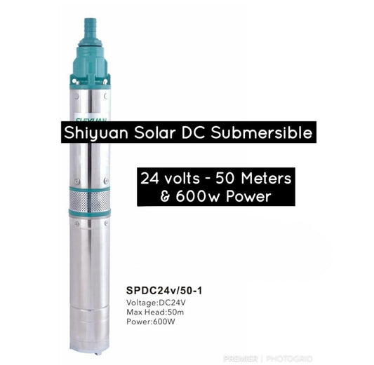 50M Shiyuan Solar DC Submersible Pump