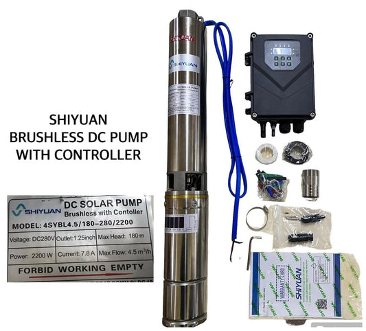 180M Shiyuan Brushless DC Pump with Controller