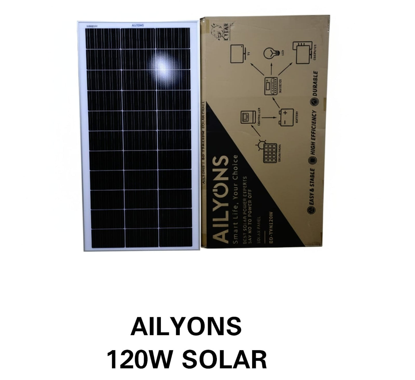 Ailyons 120W Solar