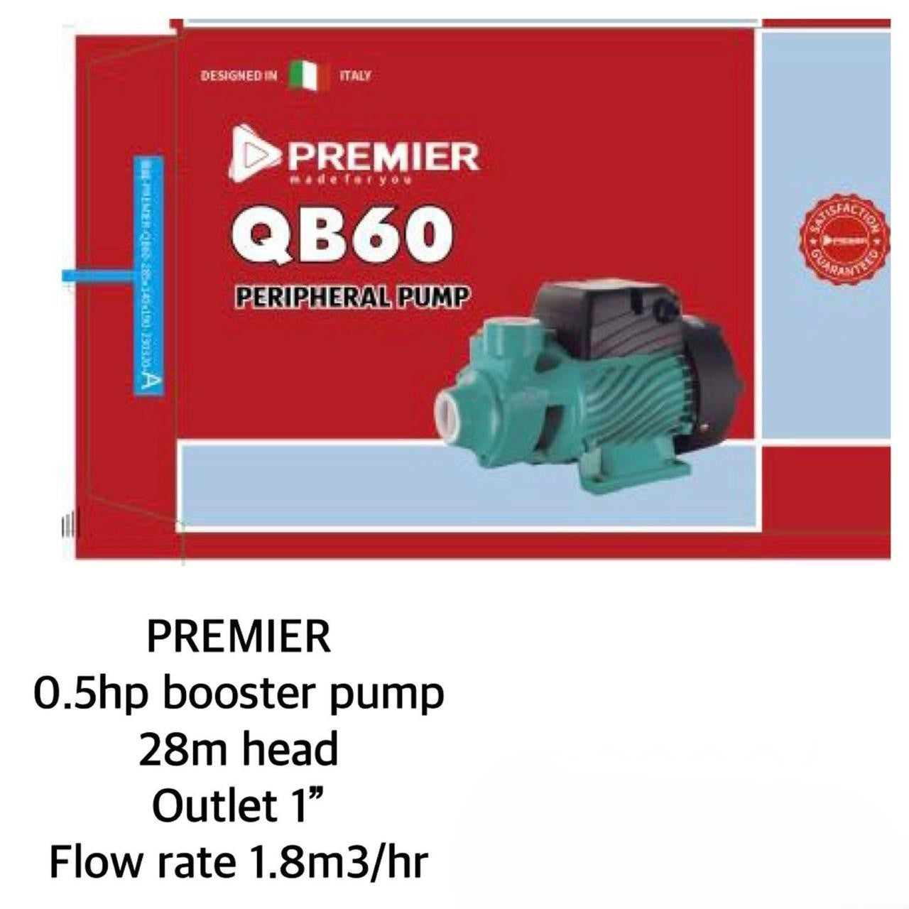 Premier 0.5HP Booster Pump