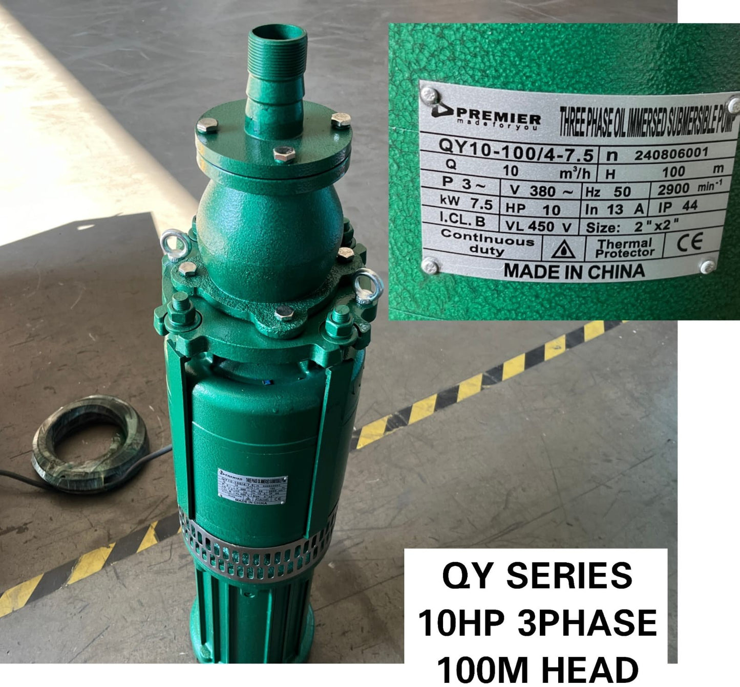 Premier QY Series 10HP 3 Phase