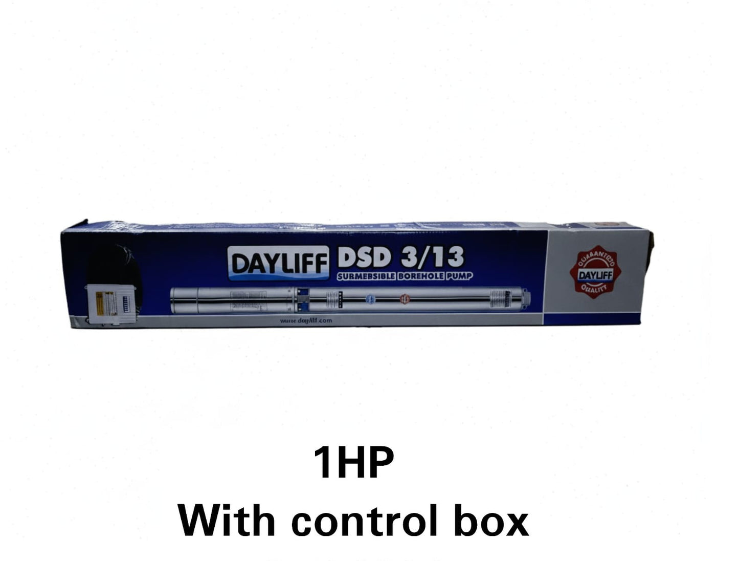 Dayliff Submersible Borehole Pump DSD3/13 1HP With Control Box