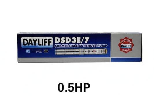 Dayliff Submersible Borehole Pump DSD3E/7 0.5HP