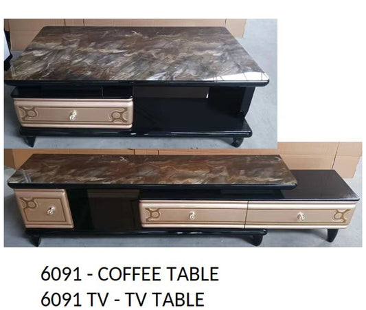 Tv & Coffee Table Set Model 6091