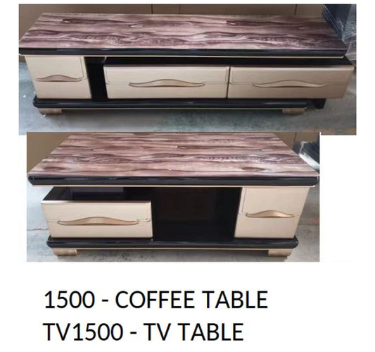 Tv & Coffee Table Set Model 1500