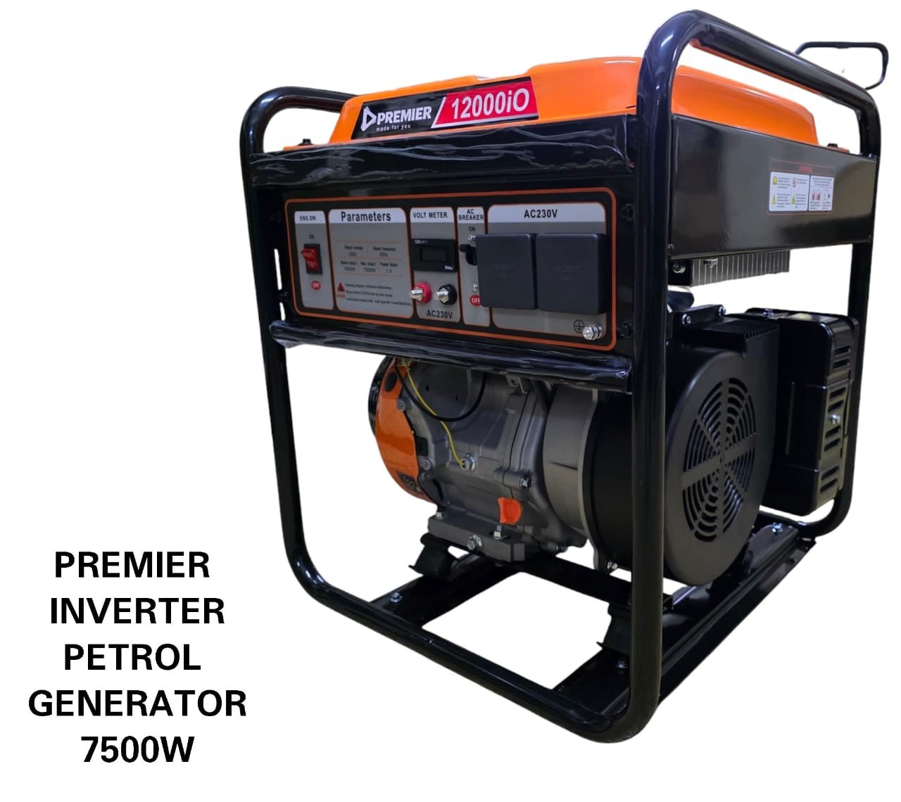 Premier Petrol Inverter Generator 7500W
